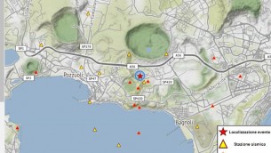 Terremoto oggi in Campania, scossa nei Campi Flegrei: paura a Pozzuoli
