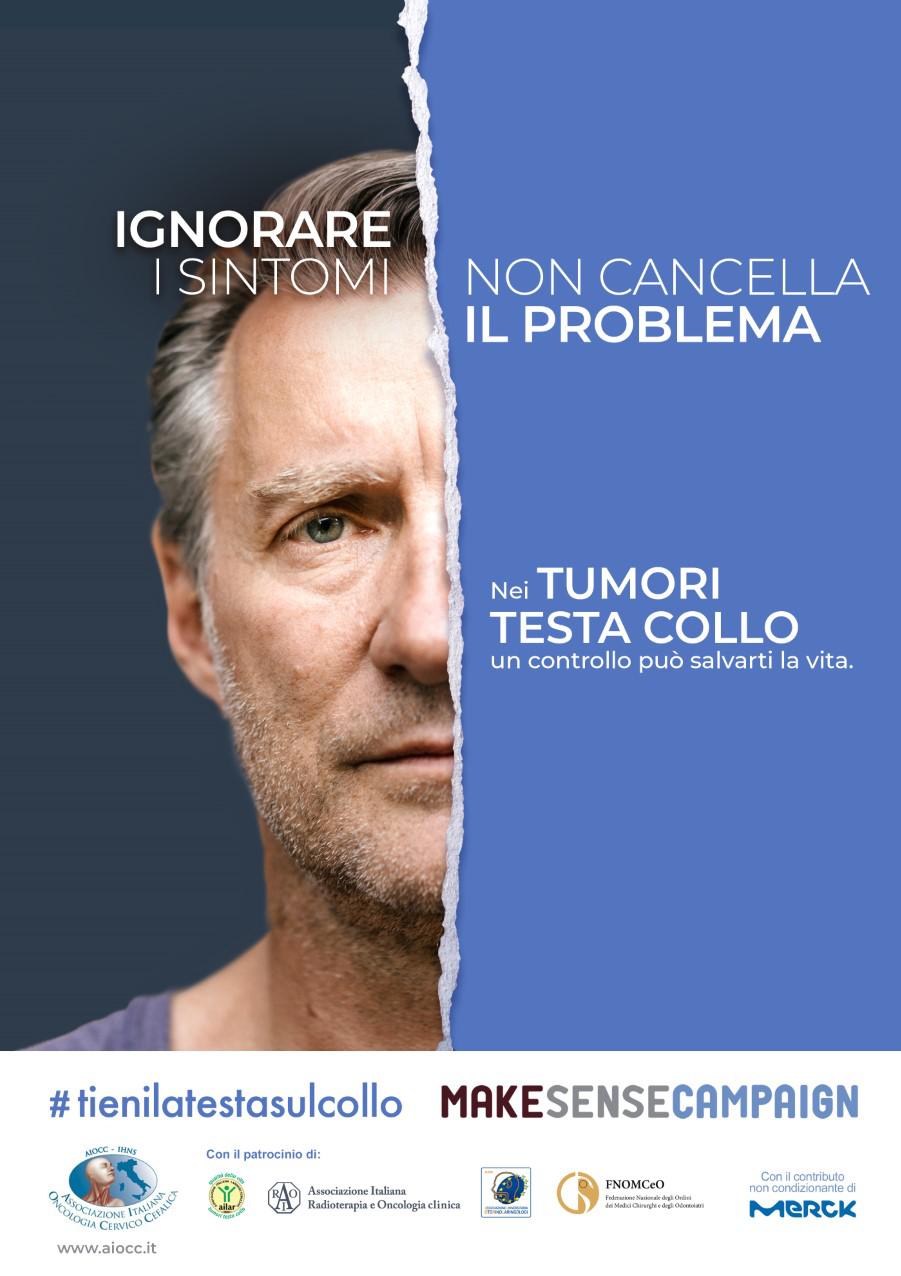 #tienilastestasulcollo, torna campagna diagnosi precoce cancro testa-collo