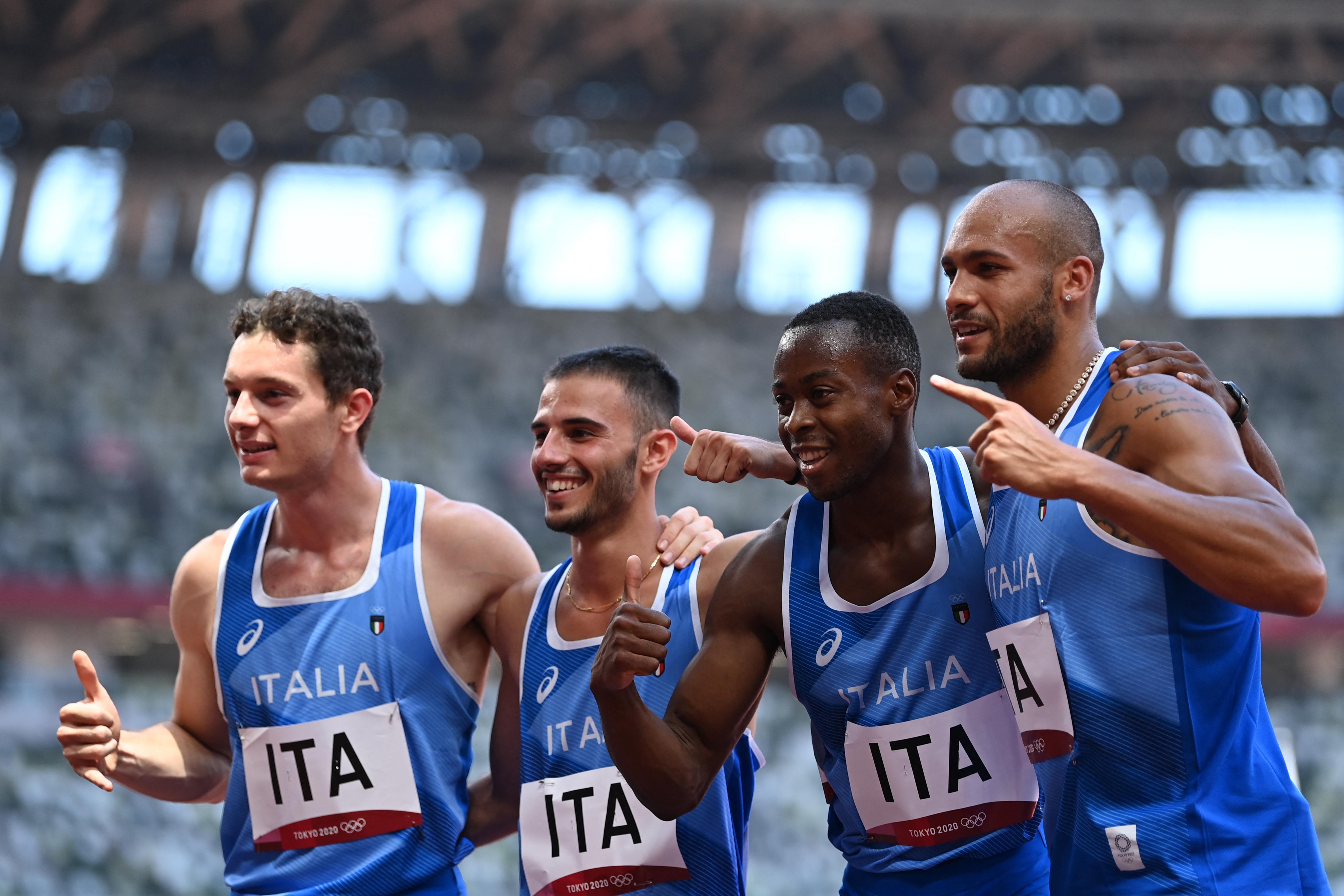 Tokyo 2020, atletica: staffetta 4x100 in finale con record italiano