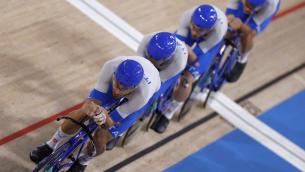 Tokyo 2020 ciclismo, Italia d'oro nell'inseguimento a squadre