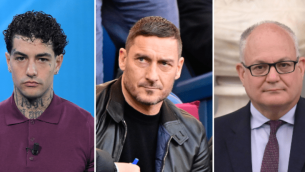 Tony Effe al Circo Massimo, l'annuncio con Totti e la 'pallonata' a Gualtieri - Video