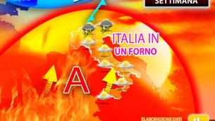 Tornano caldo e afa, da lunedì 5 luglio picchi a 40°C: ecco dove