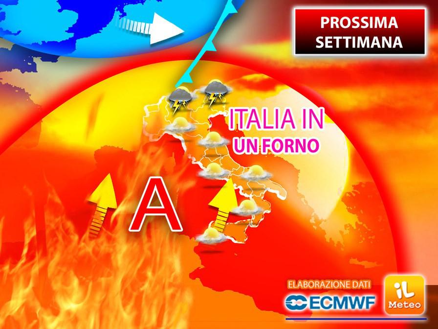Tornano caldo e afa, da lunedì 5 luglio picchi a 40°C: ecco dove