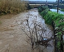 Lamezia. Fiume Cantagalli gennaio 2021