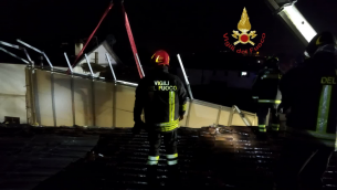 Tromba d'aria a Valmontone, 2 feriti lievi e danni a decine di case