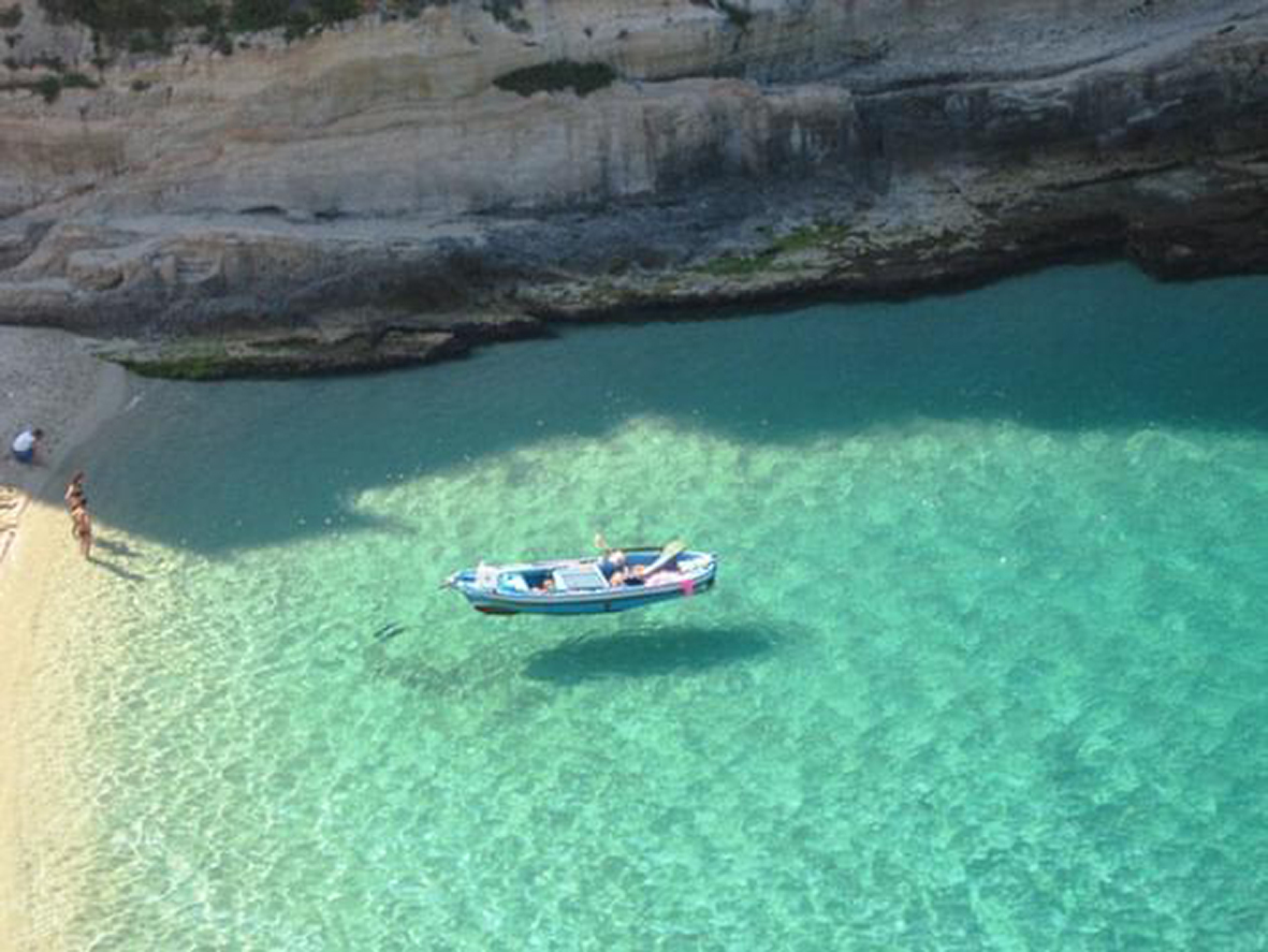 Il mare di Tropea in Calabria