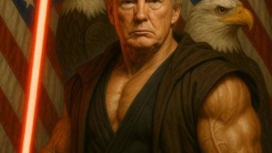 Trump, la nuova 'foto' della Casa Bianca: dopo il Papa Donald, ecco Star Wars