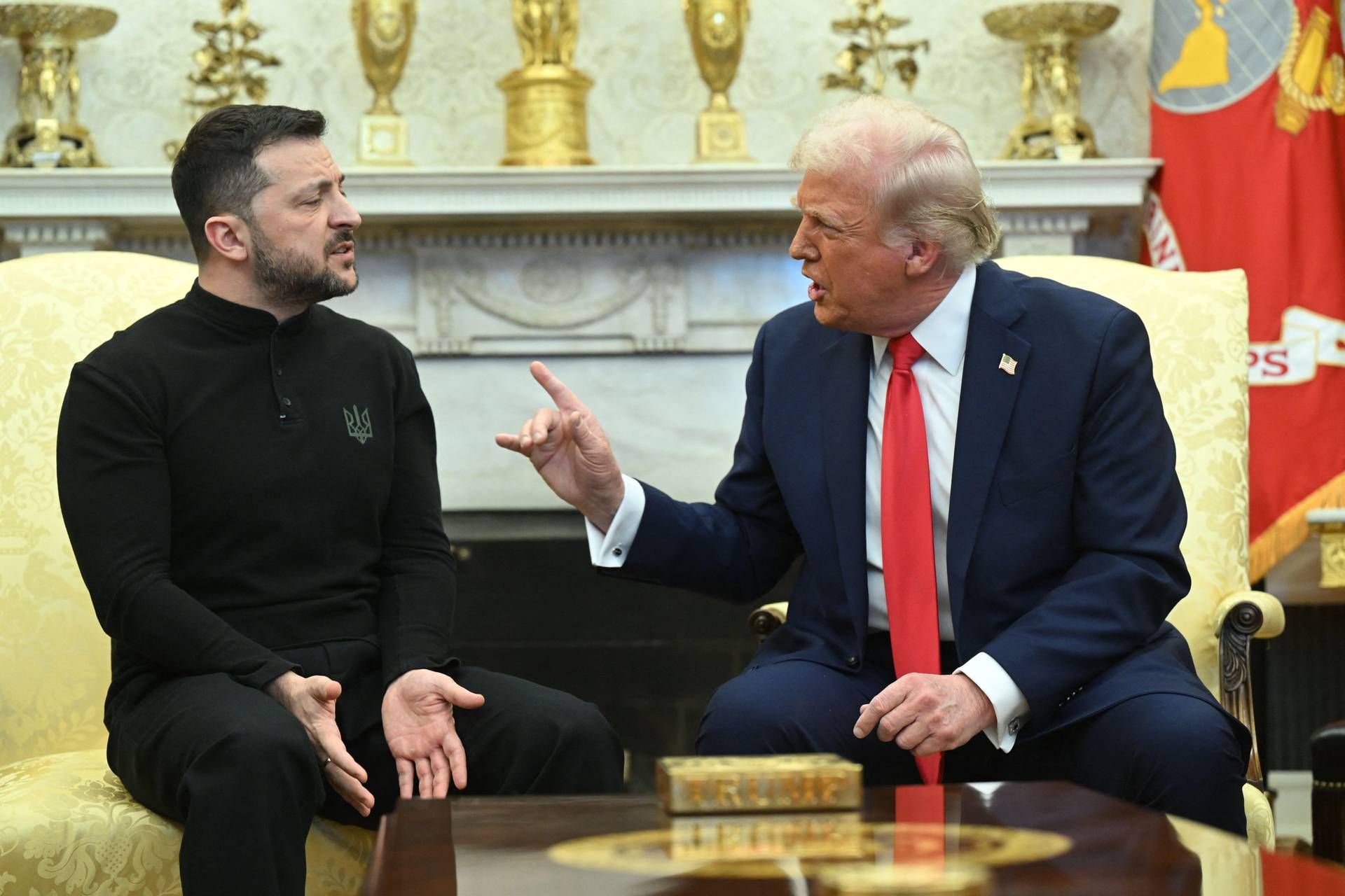 Trump-Zelensky, lite alla Casa Bianca