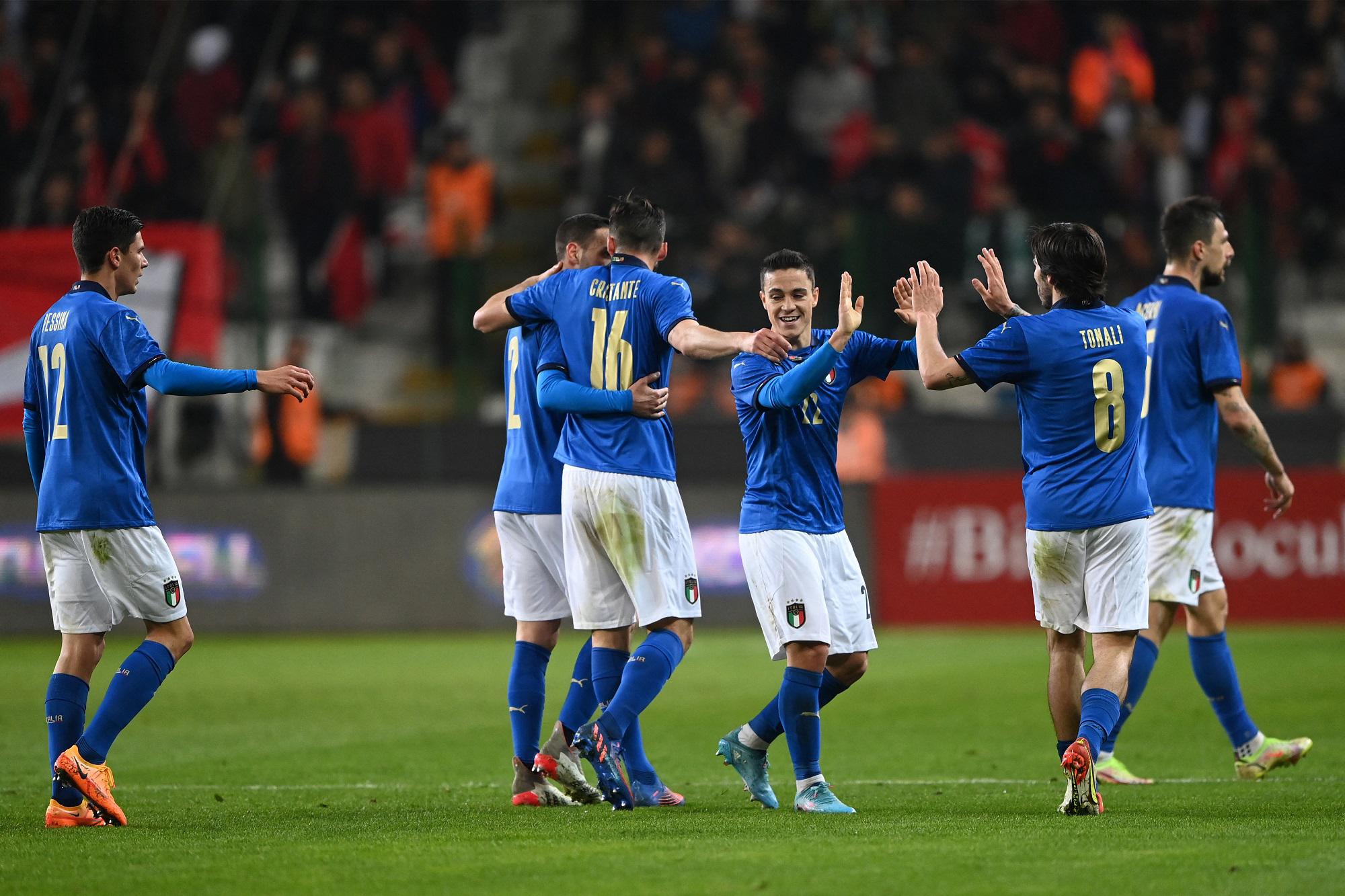 Turchia-Italia 2-3, reazione azzurra con Cristante e Raspadori
