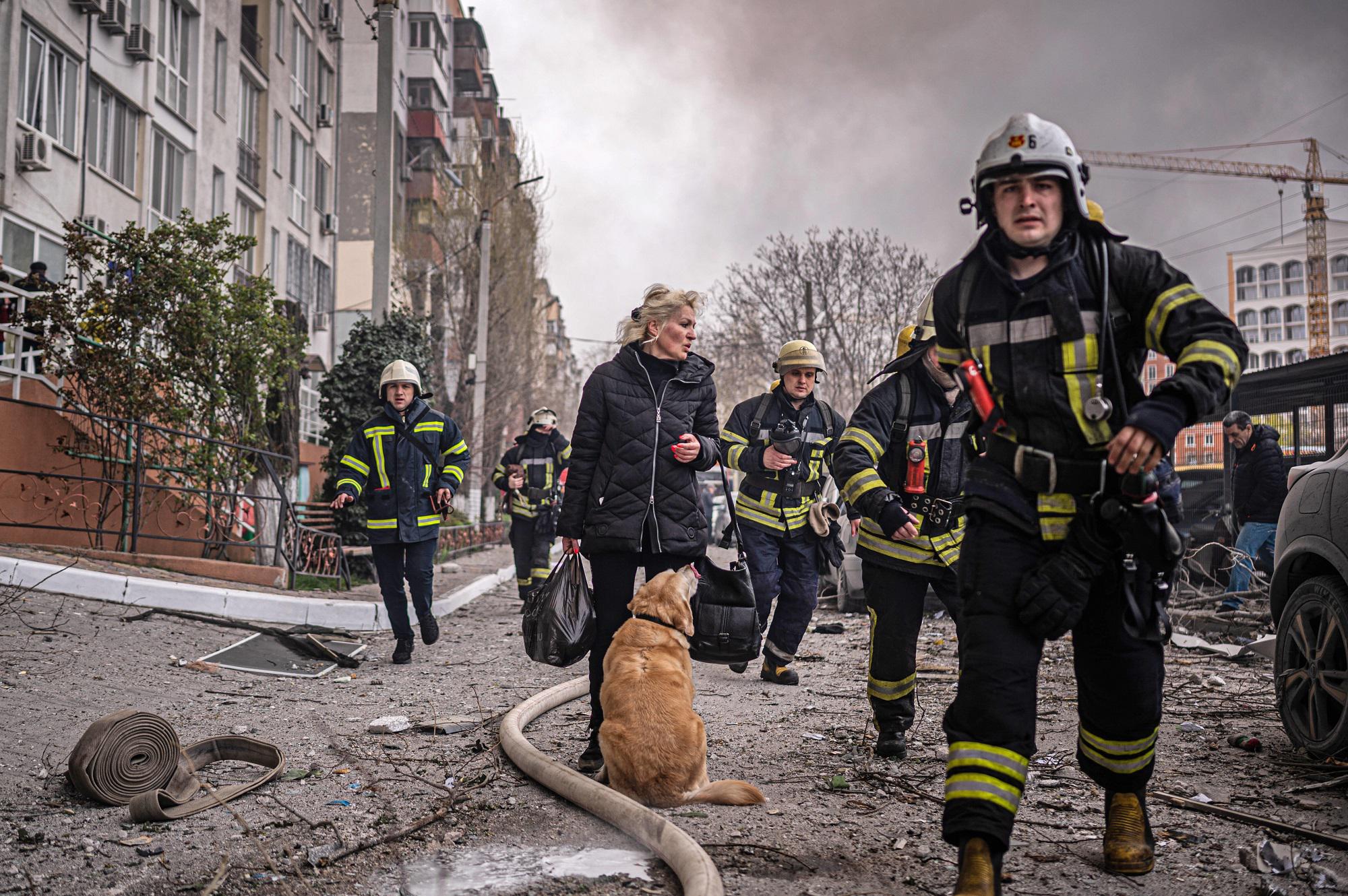 Ucraina, attacco russo con droni a Odessa