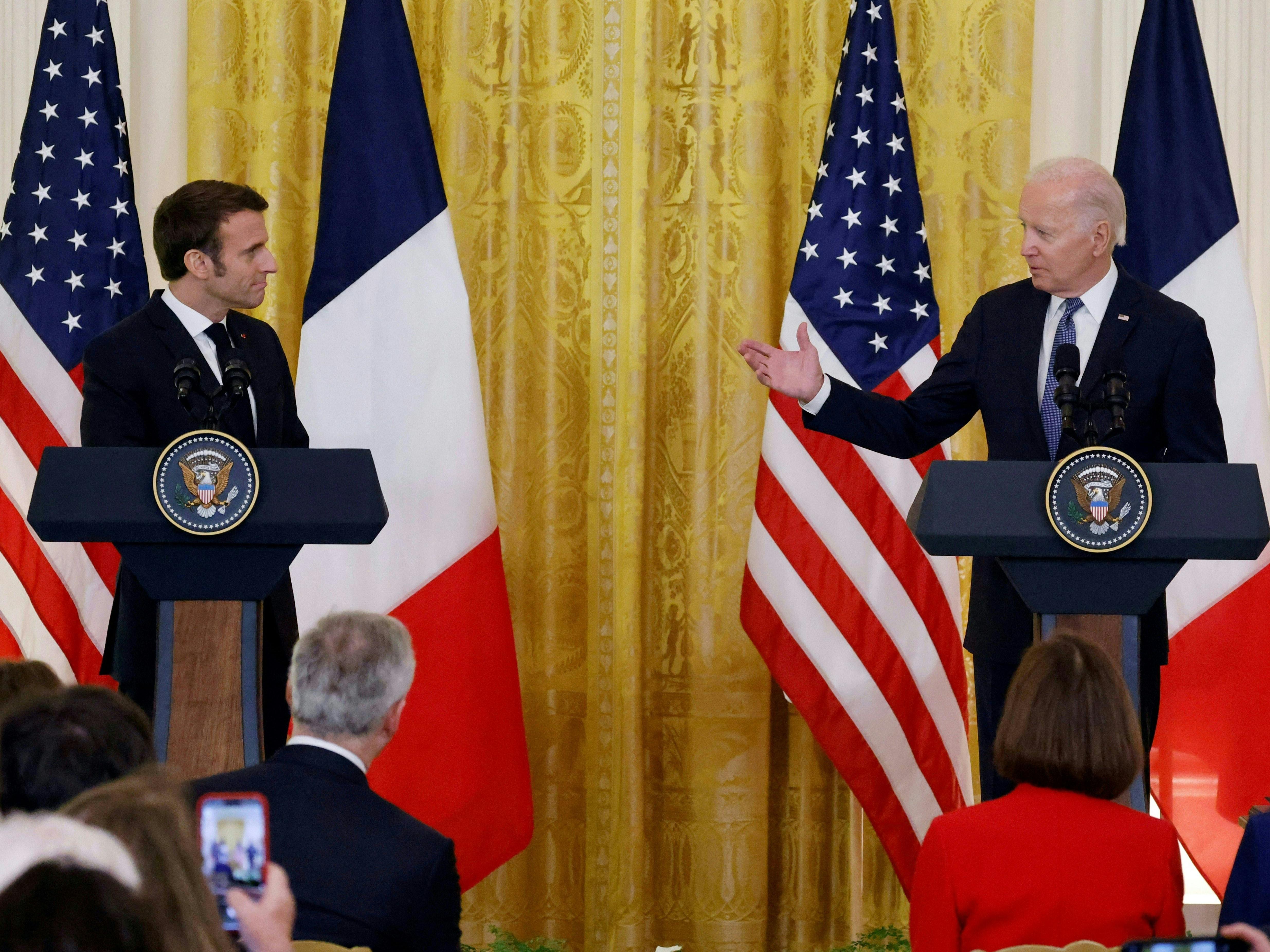 Ucraina, Biden e Macron: "Sostegno finché sarà necessario"