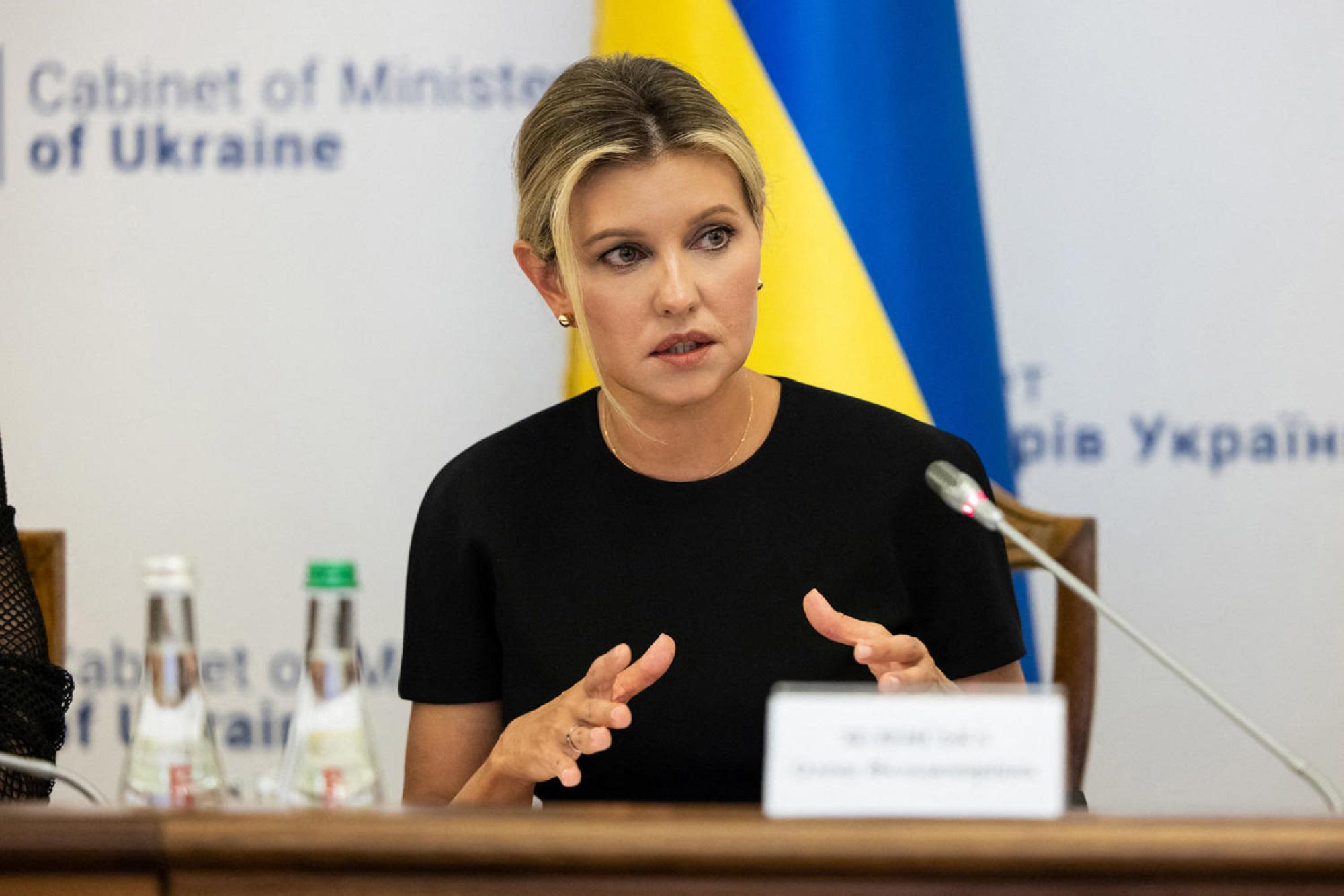 Ucraina, first lady Olena Zelenska: "Cedere territori significa cedere libertà"