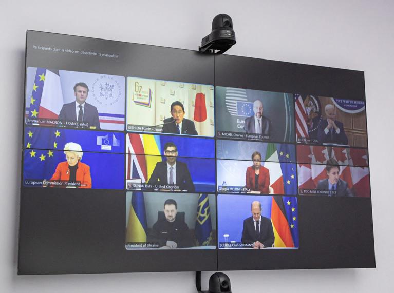 Ucraina, G7: "Nuove sanzioni contro la Russia"