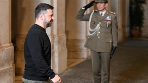 Ucraina, gratitudine a Italia e appello a Trump: la visita di Zelensky a Roma