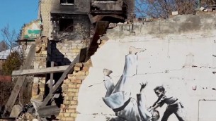 Ucraina, incriminato presunto ladro murale Bansky: rischia 12 anni