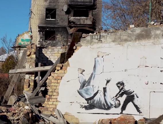 Ucraina, incriminato presunto ladro murale Bansky: rischia 12 anni