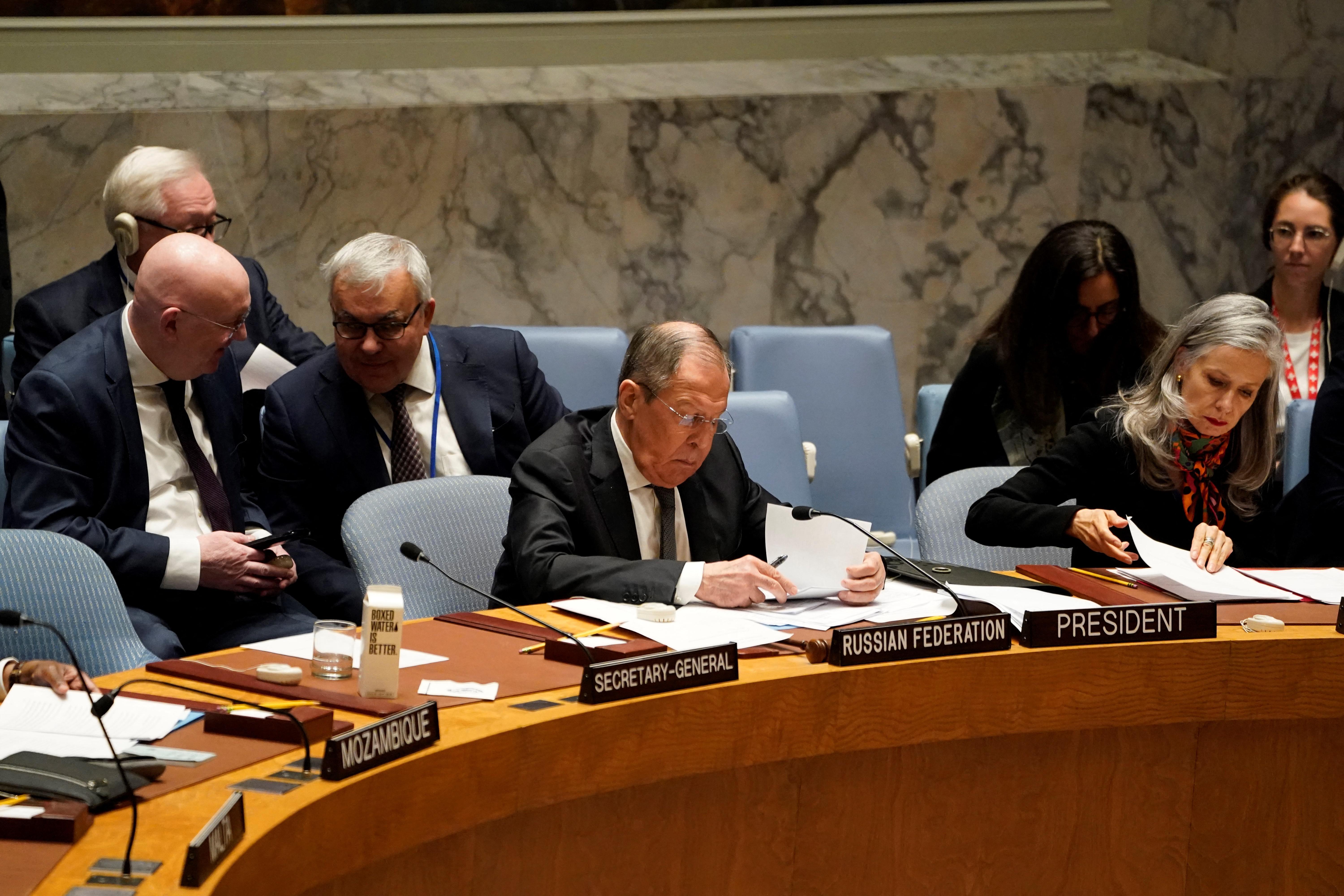 Ucraina, Lavrov all'Onu: "Limite pericoloso, come nella Guerra Fredda"