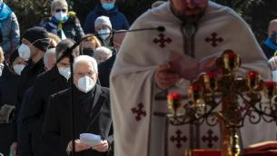 Ucraina, Mattarella alla messa nella chiesa di Santa Sofia a Roma