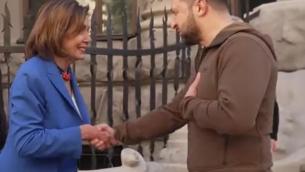 Ucraina, Pelosi a Kiev per incontro con Zelensky