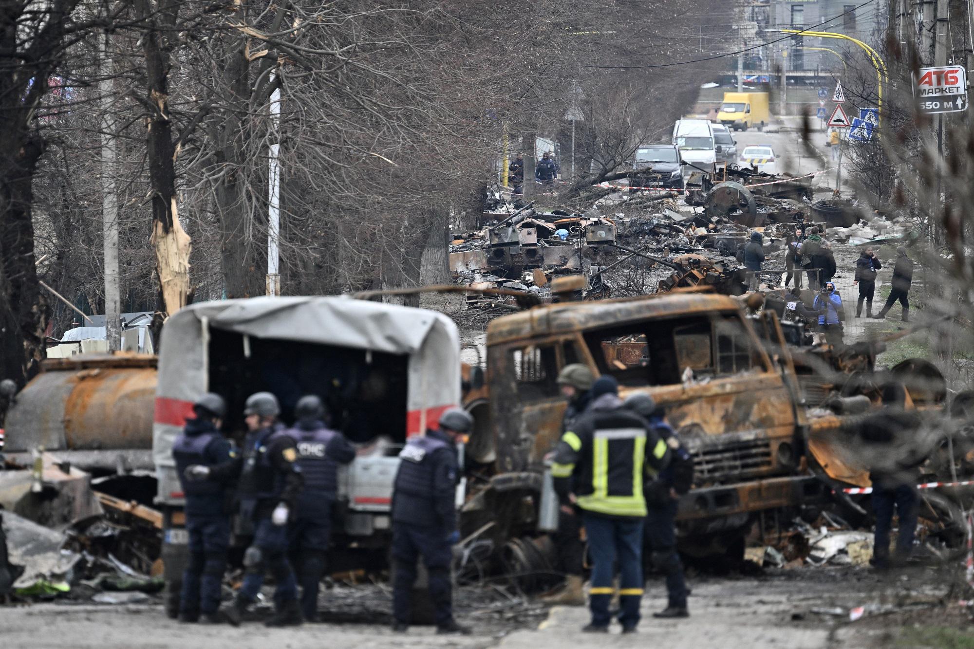 Ucraina-Russia, a Bucha "uccisi 320 civili"