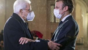 Ucraina, telefonata Macron-Mattarella: "Sostegno a Kiev"