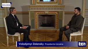 Ucraina, Zelensky a Tg1: "Guerra può arrivare da voi, nessuno sarà pronto"