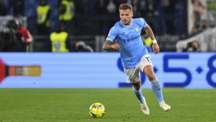 Udinese-Lazio 0-1, gol di Immobile su rigore