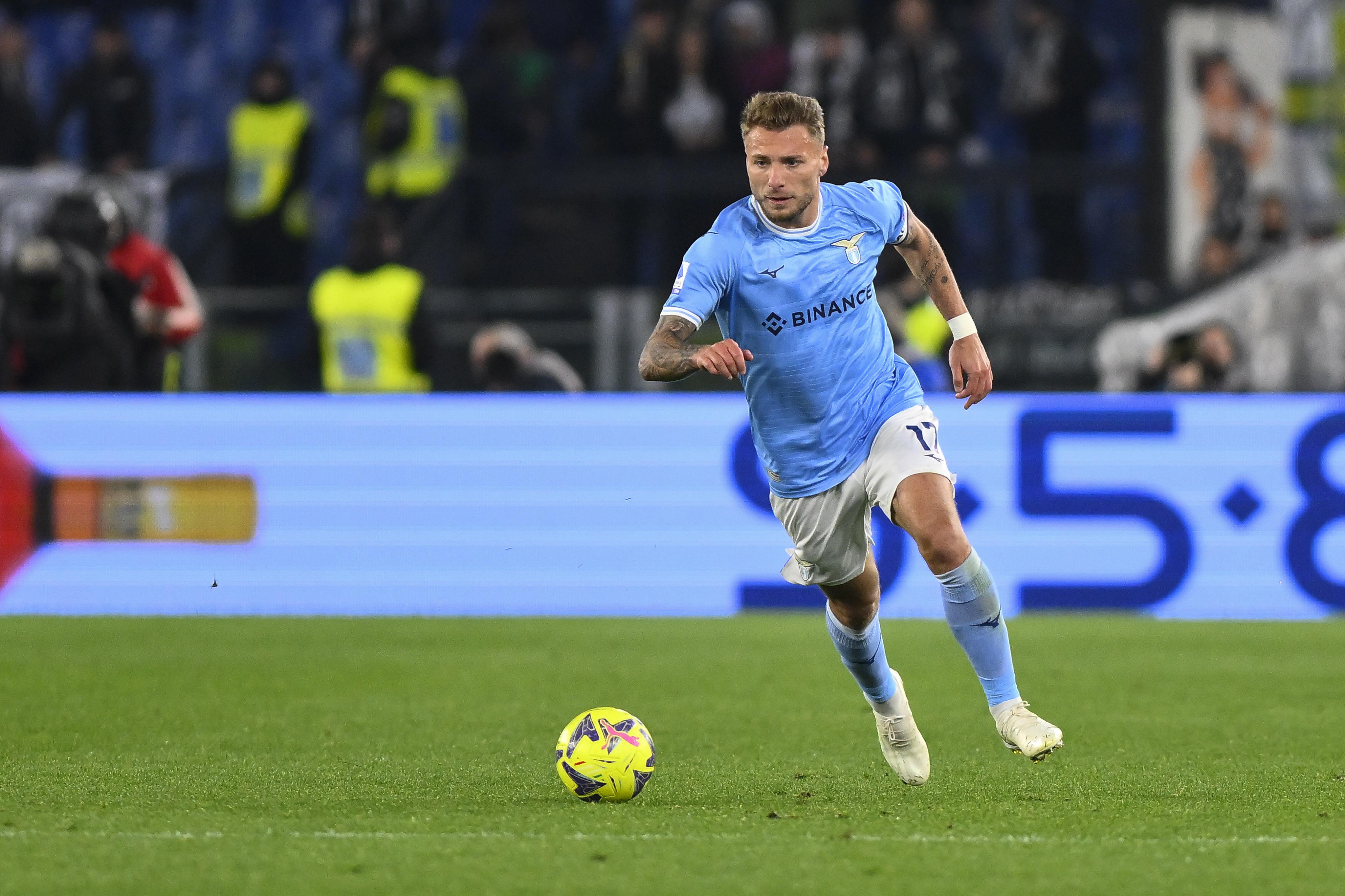 Udinese-Lazio 0-1, gol di Immobile su rigore