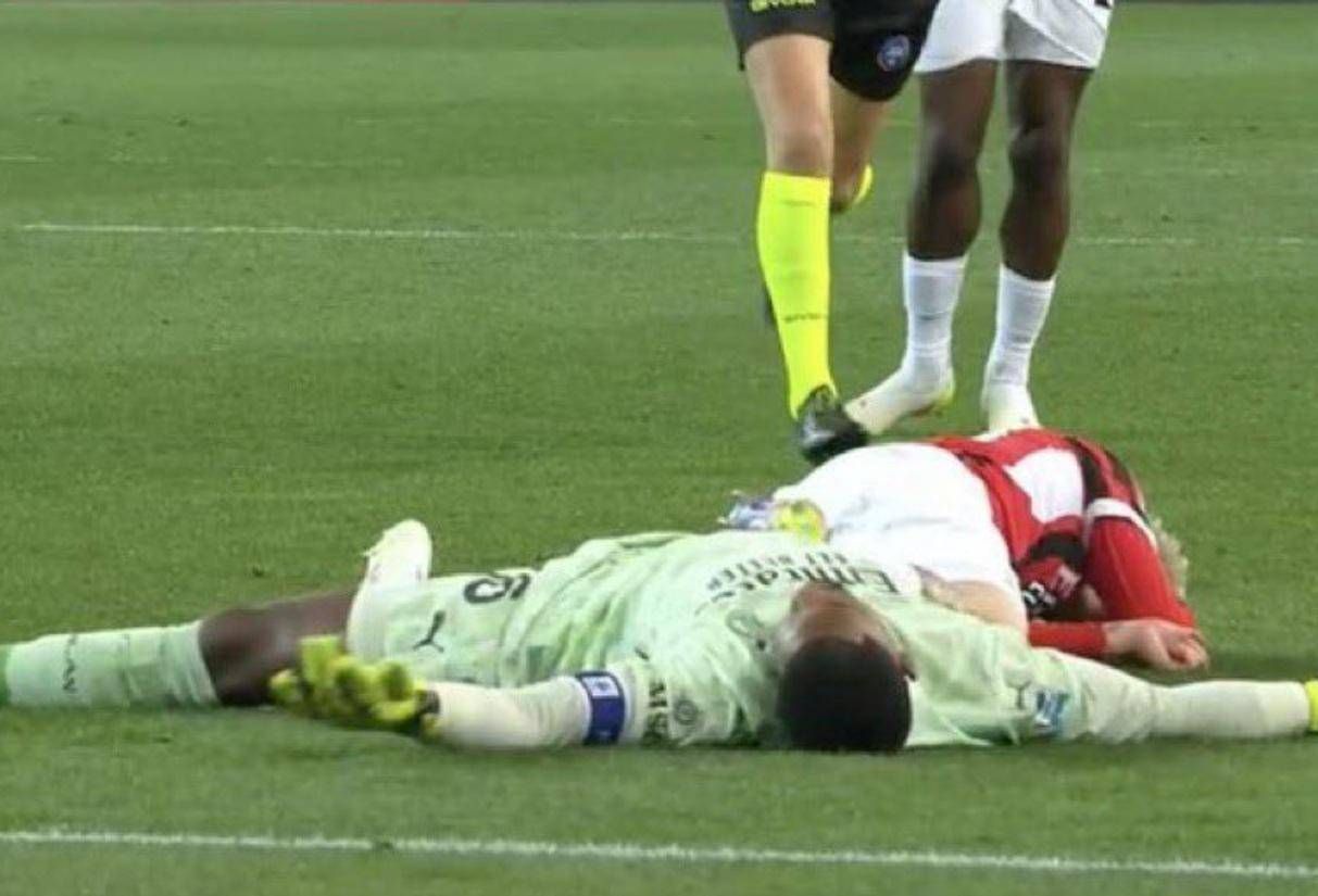 Udinese-Milan, paura per Maignan: scontro durissimo con Jimenez