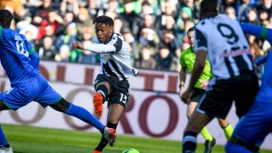Udinese-Sassuolo 2-2, autogol di Perez