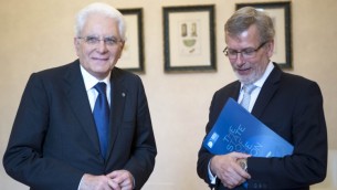 Ue, Mattarella: "Continuare costruzione europea, con coraggio"