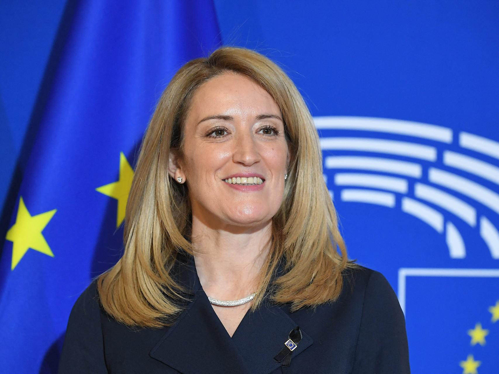 Ue, Metsola eletta presidente Parlamento: "Raccoglierò eredità Sassoli"