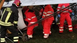 Ultraleggero precipita nel trevigiano: 2 morti