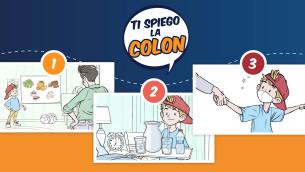 Un cartone animato per 'spiegare' la colonscopia