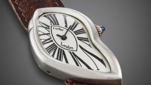 Un orologio Cartier Crash Watch venduto per 861