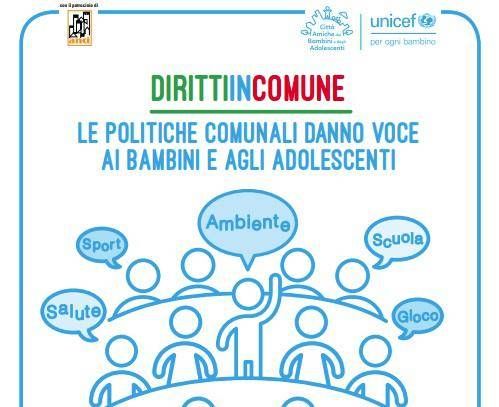 Unicef e Anci insieme per la campagna 'Diritti in Comune'