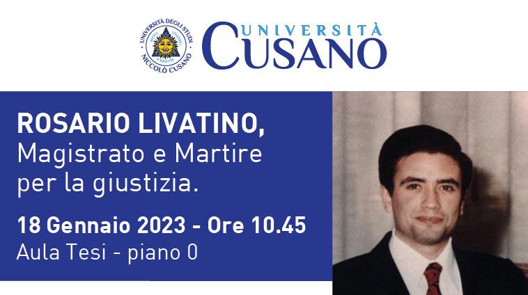 Unicusano ospiterà le reliquie di Rosario Livatino, il 'giudice ragazzino'