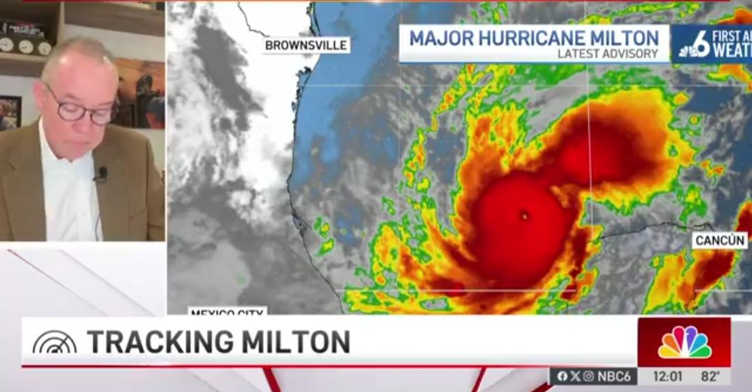 Uragano Milton, meteorologo si commuove in diretta: "Sarà orribile"