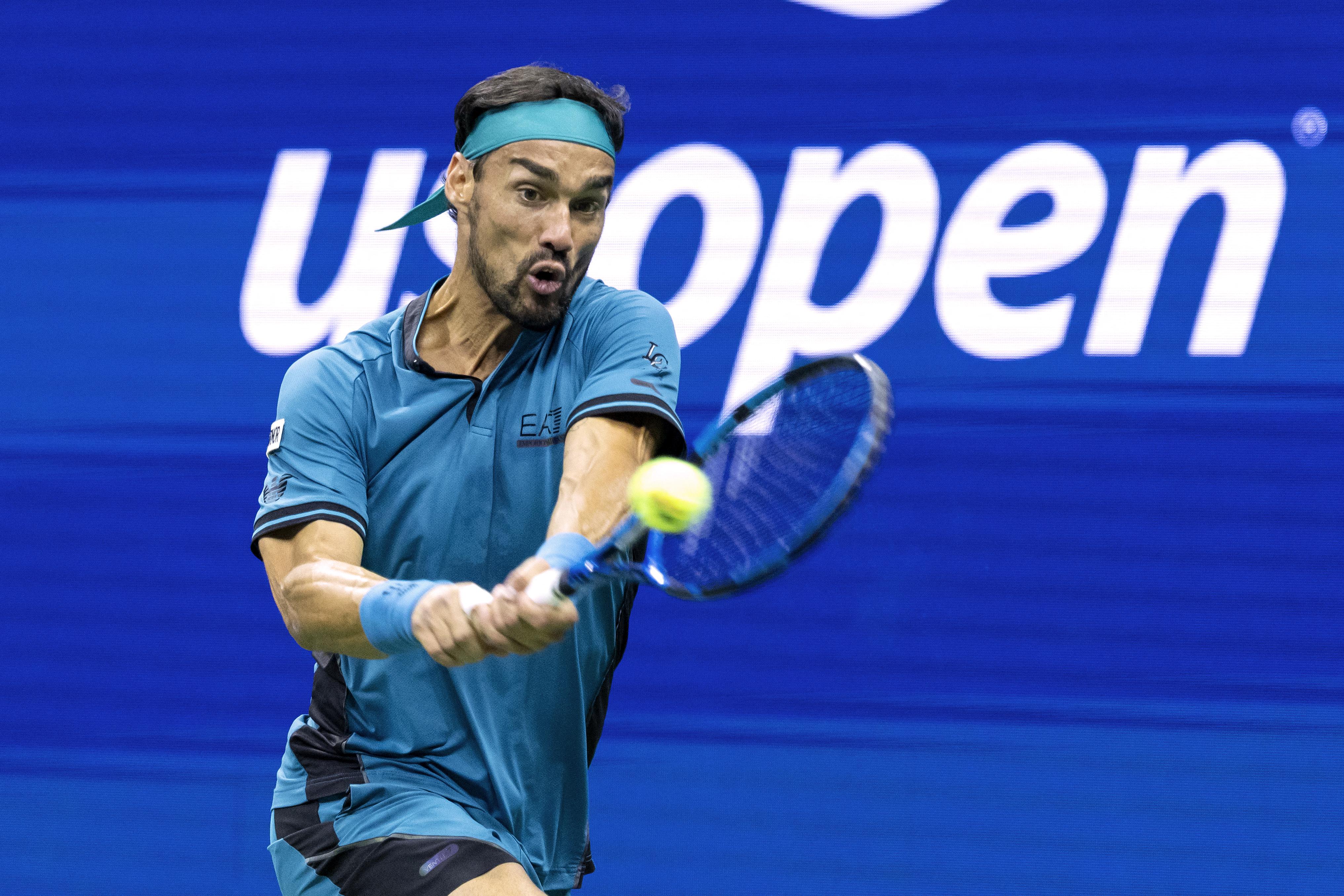 Us Open, Fognini ko con Nadal