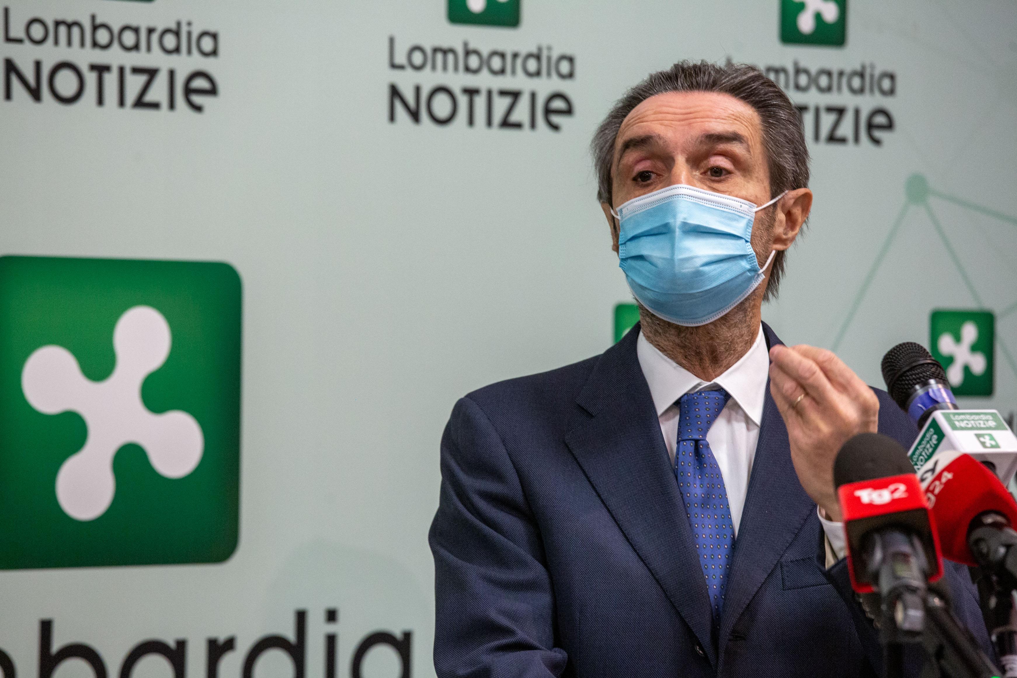 Vaccini Lombardia, Fontana: "Oggi 80% vaccinati, è immunità di gregge"