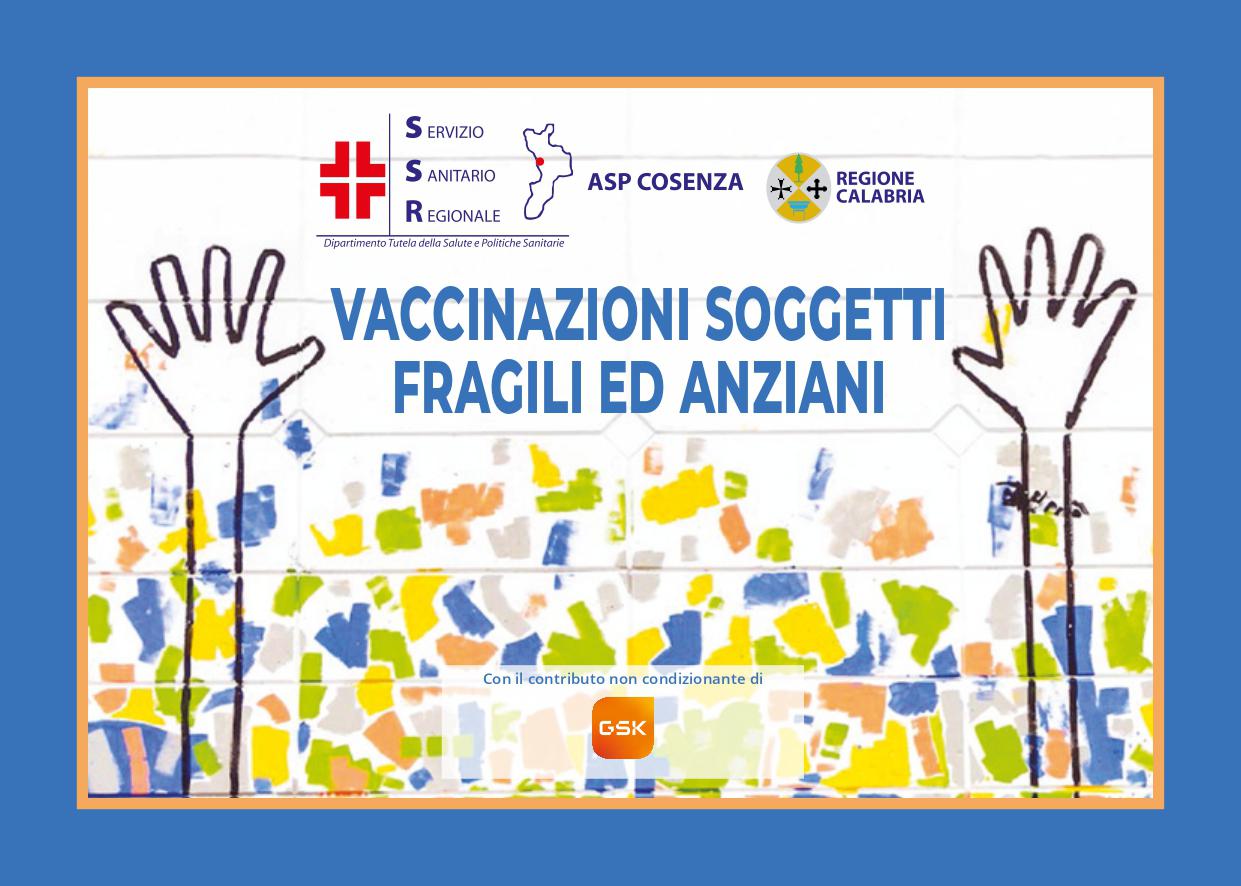 Vaccini, Rizzo (Asp Cs): "Per anziani e fragili opuscolo informativo e proposta attiva"