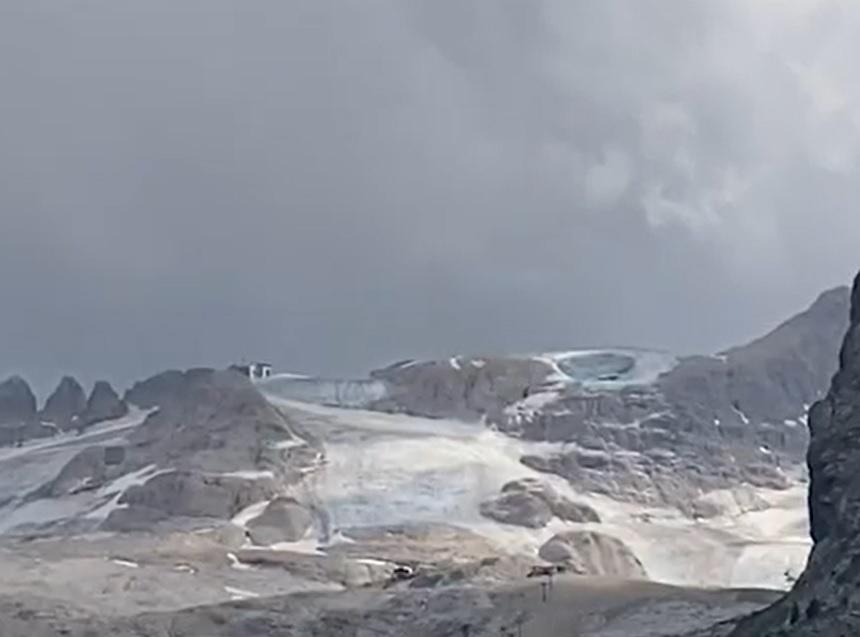 Valanga Marmolada, il testimone: "Un'onda nera"