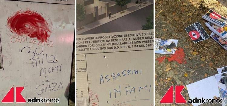 Vandali al cantiere del museo della Shoah a Roma, l'esposto dei residenti: "Sicurezza a rischio, va spostato"