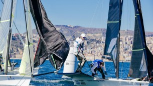 Vela: prima tappa circuito 49er, vince l'quipaggio della Marina Crivelli Visconti-Calabrò