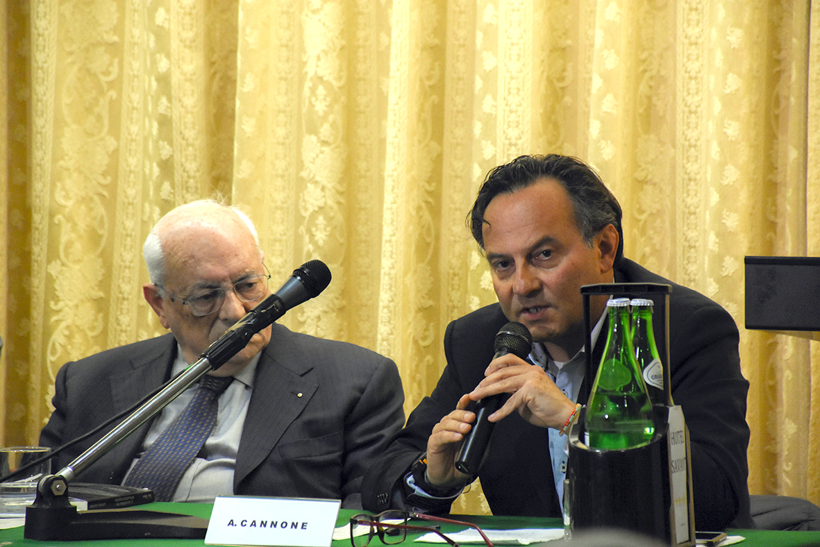 L'avvocato Armando Veneto e lo scrittore Antonio Cannone
