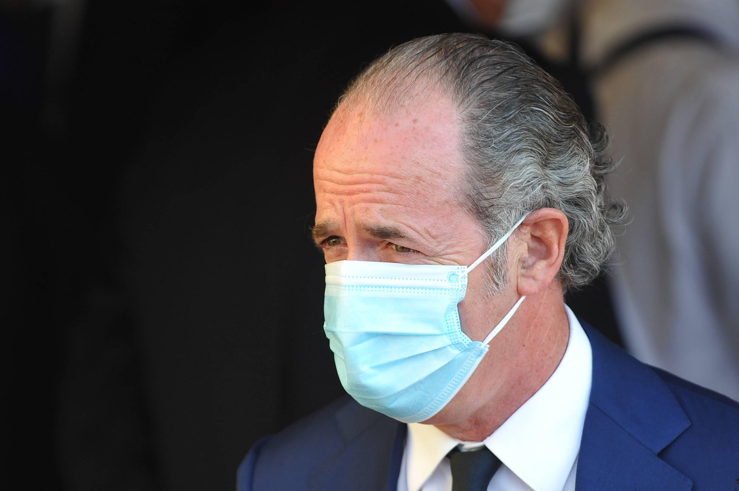 Veneto zona arancione, Zaia: "Rt a 0,96"