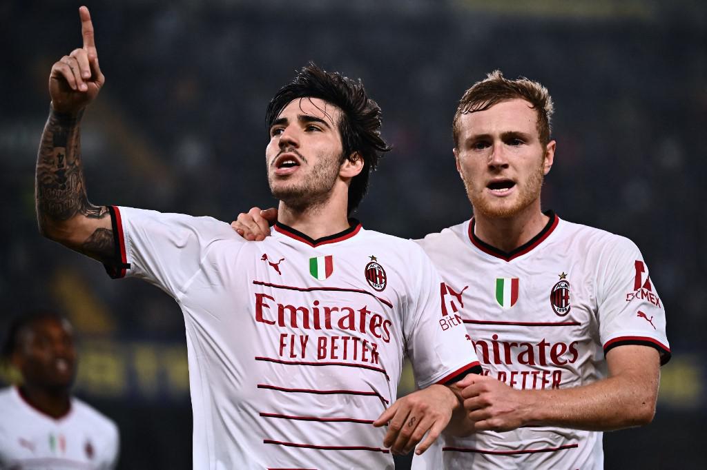 Verona-Milan 1-2, decide il gol di Tonali