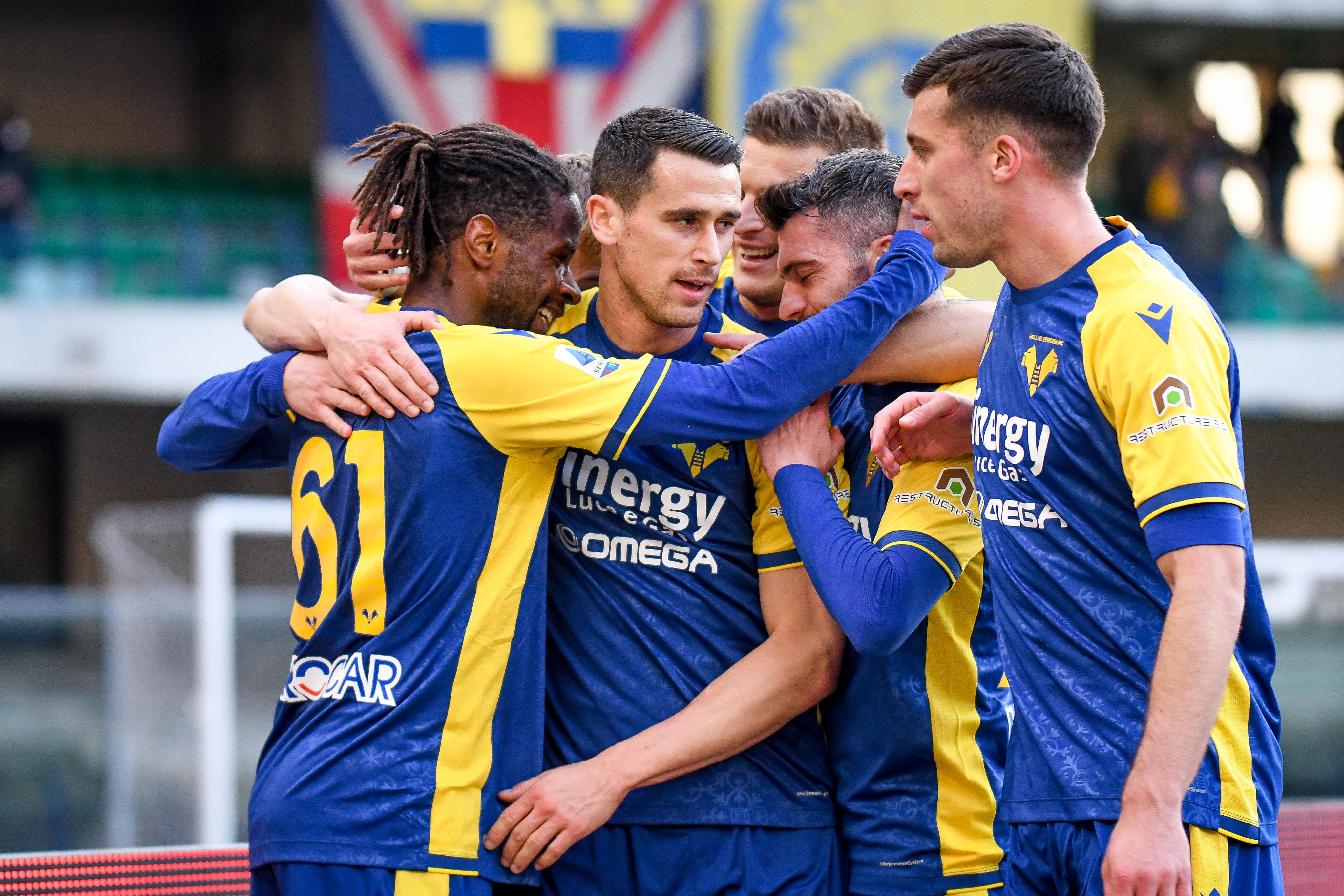 Verona-Udinese 4-0, gialloblu calano poker