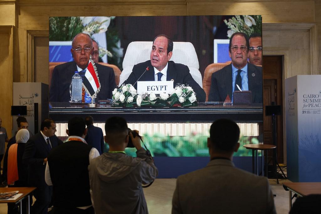 Vertice Egitto, Al Sisi: "Israele e Palestina, applicare soluzione due Stati"