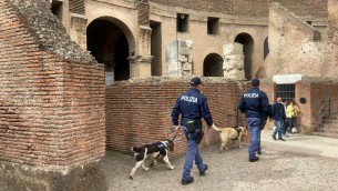 Via Crucis, Colosseo blindato: cani anti esplosivo e artificieri in campo per i controlli - Foto